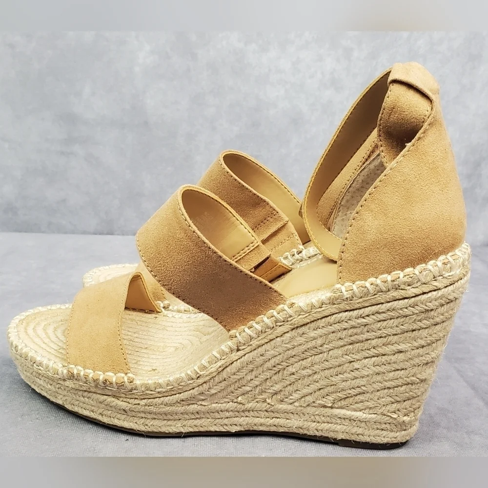 INC Womens Catiana Platform Ankle Strap‎ Wedge Sandals Size 8.5M